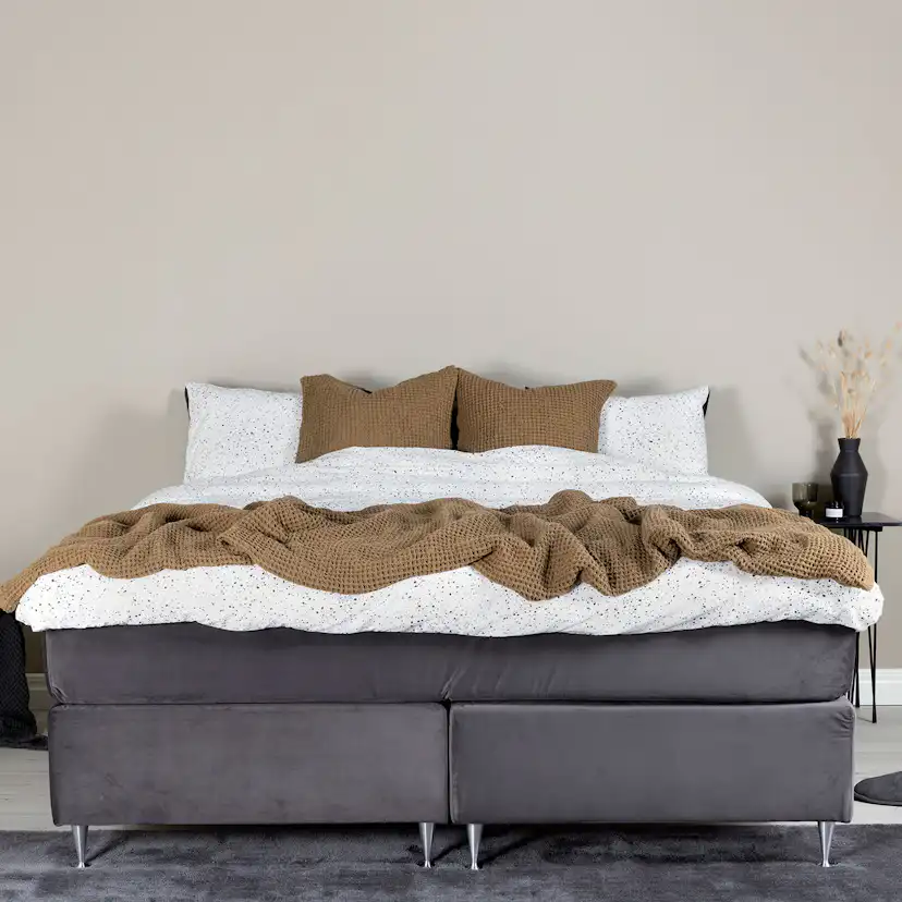 Furudal 160 cm Medium & Fast Mörkgrå Sammet Mörkgrå, 160 cm