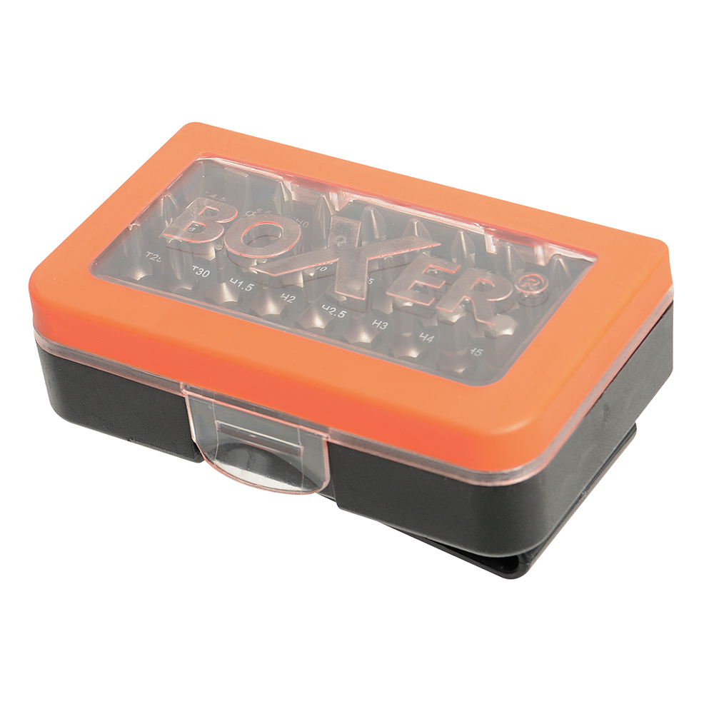 Bitsats Boxer 31-delar S2-stål