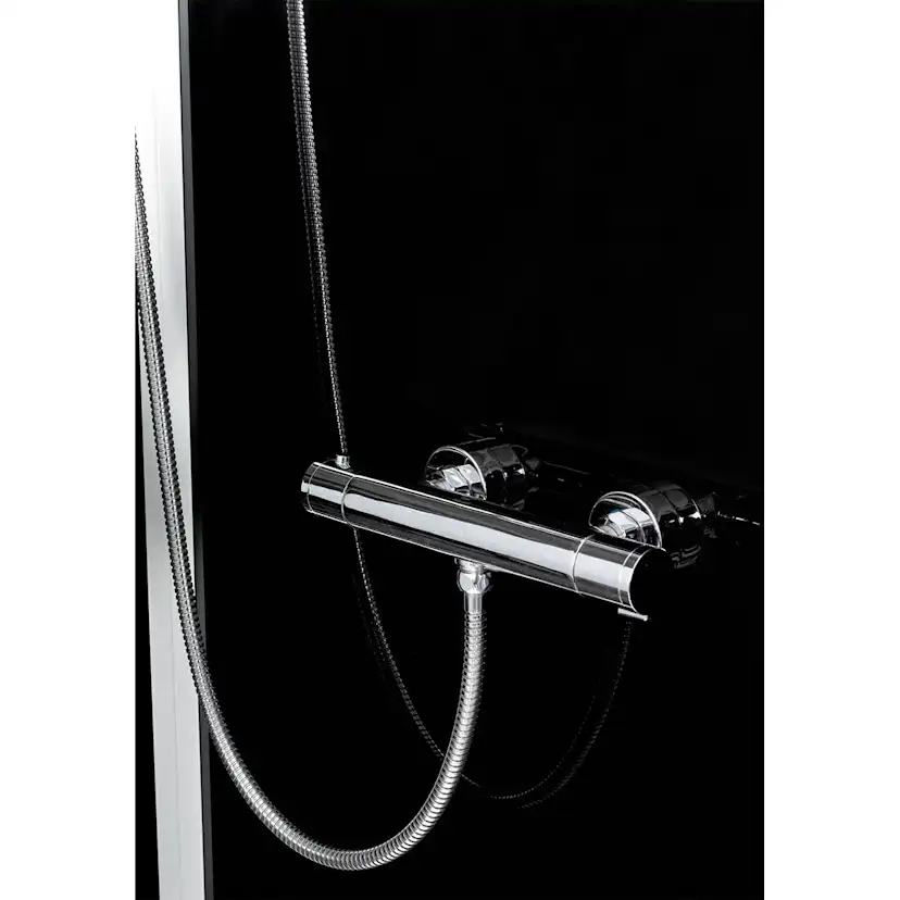 Duschkabin Noro Ocean Rak Svart