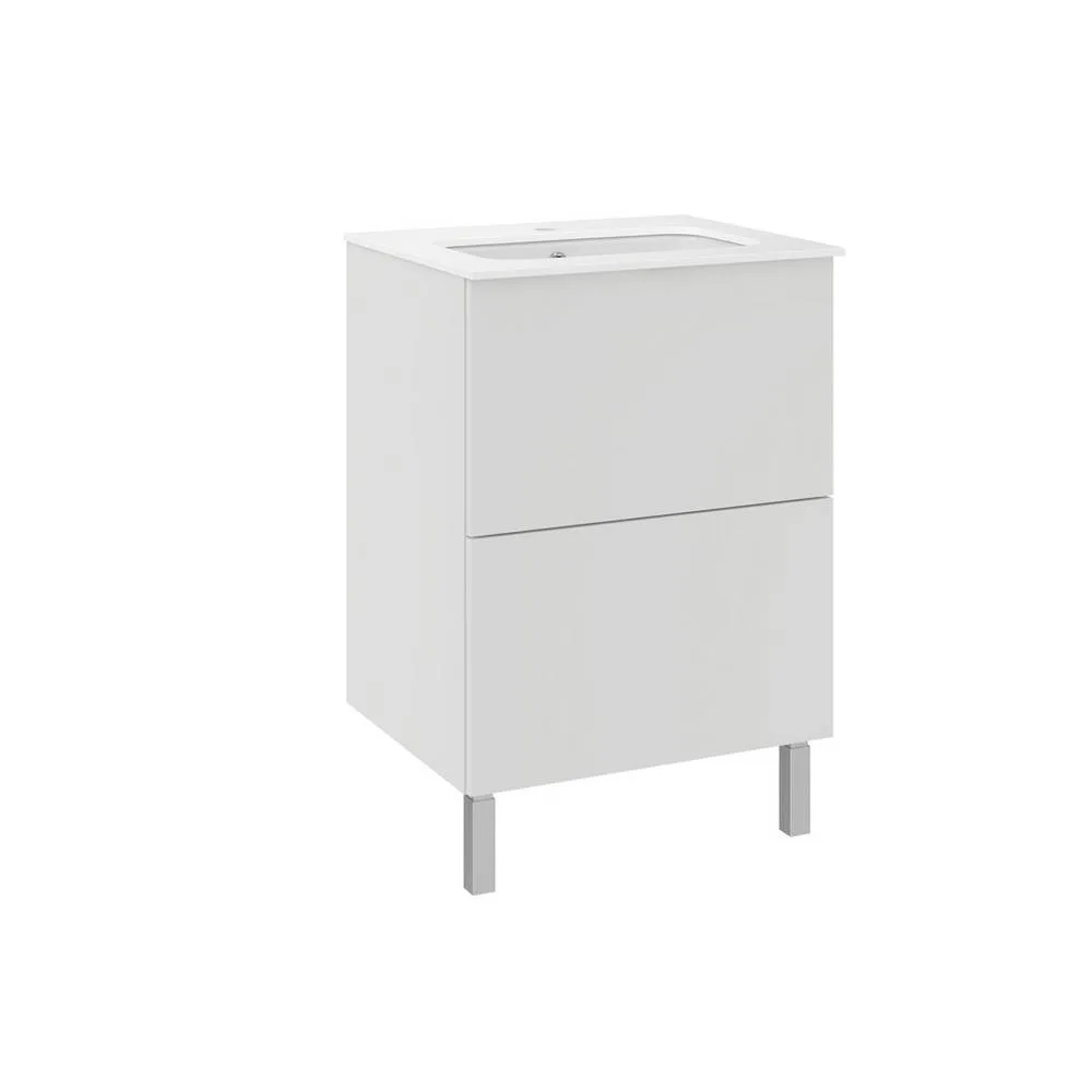 Tvättställsskåp Temal ILONA Set 2 för Tvättmaskin