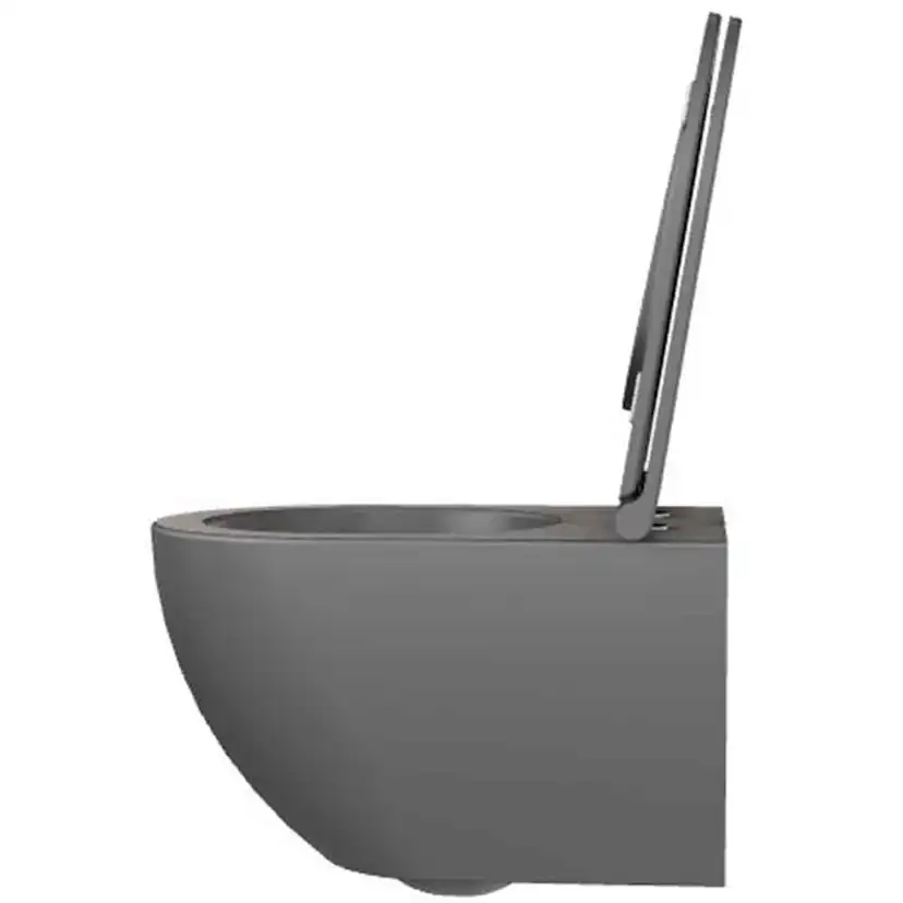 Comoda Vägghängd Toalettstol, Anthracite