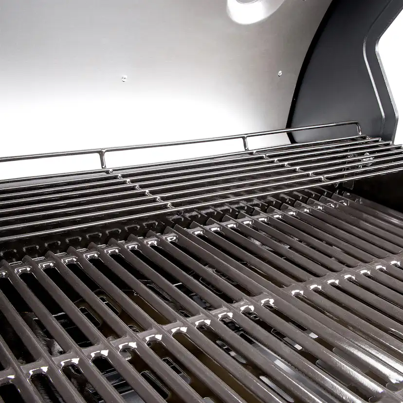 Gasolgrill Landmann Rexon PTS 3.0 Black Rostfritt Stål med 3 Brännare