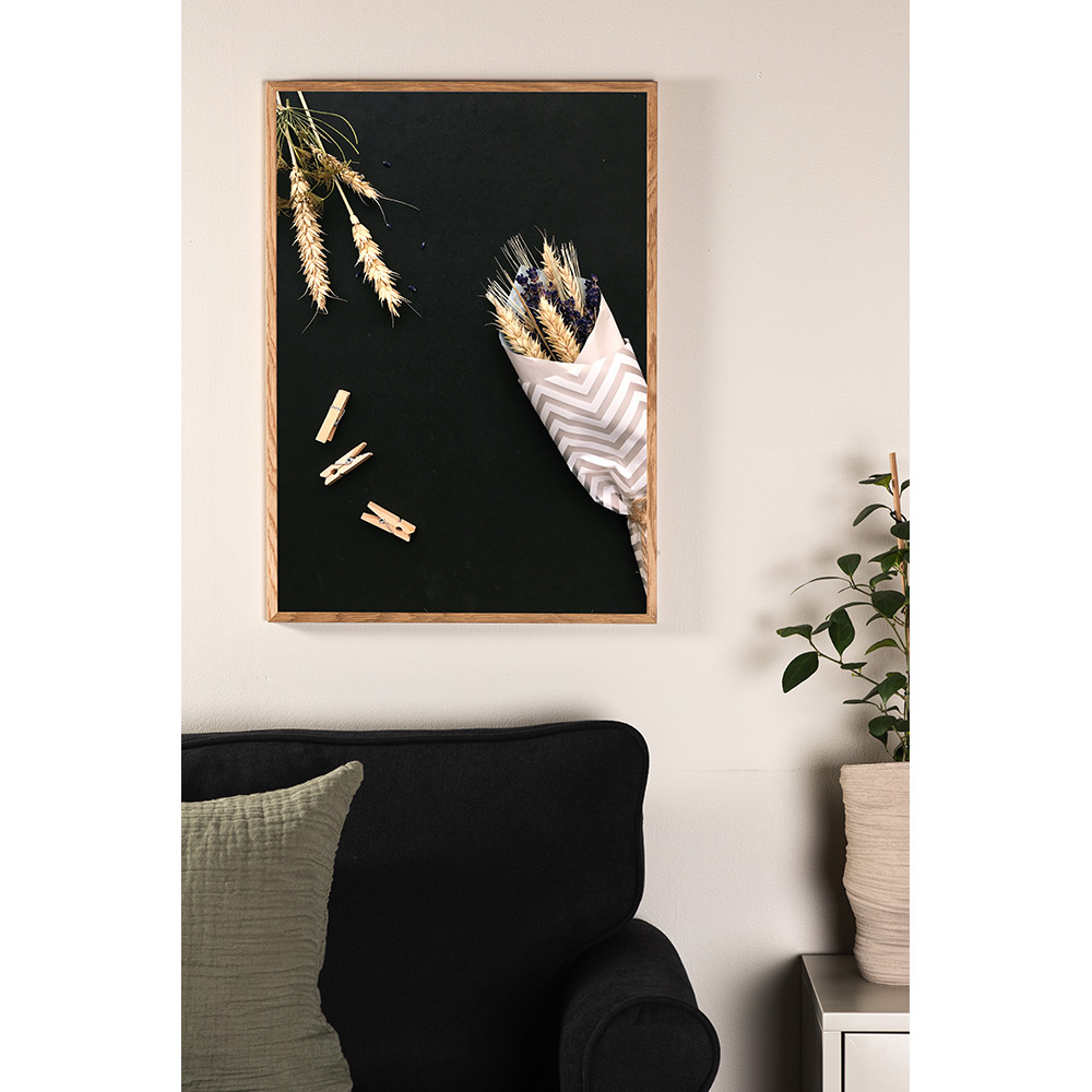 Posters Venture Home Flowers On Table Svart/beige
