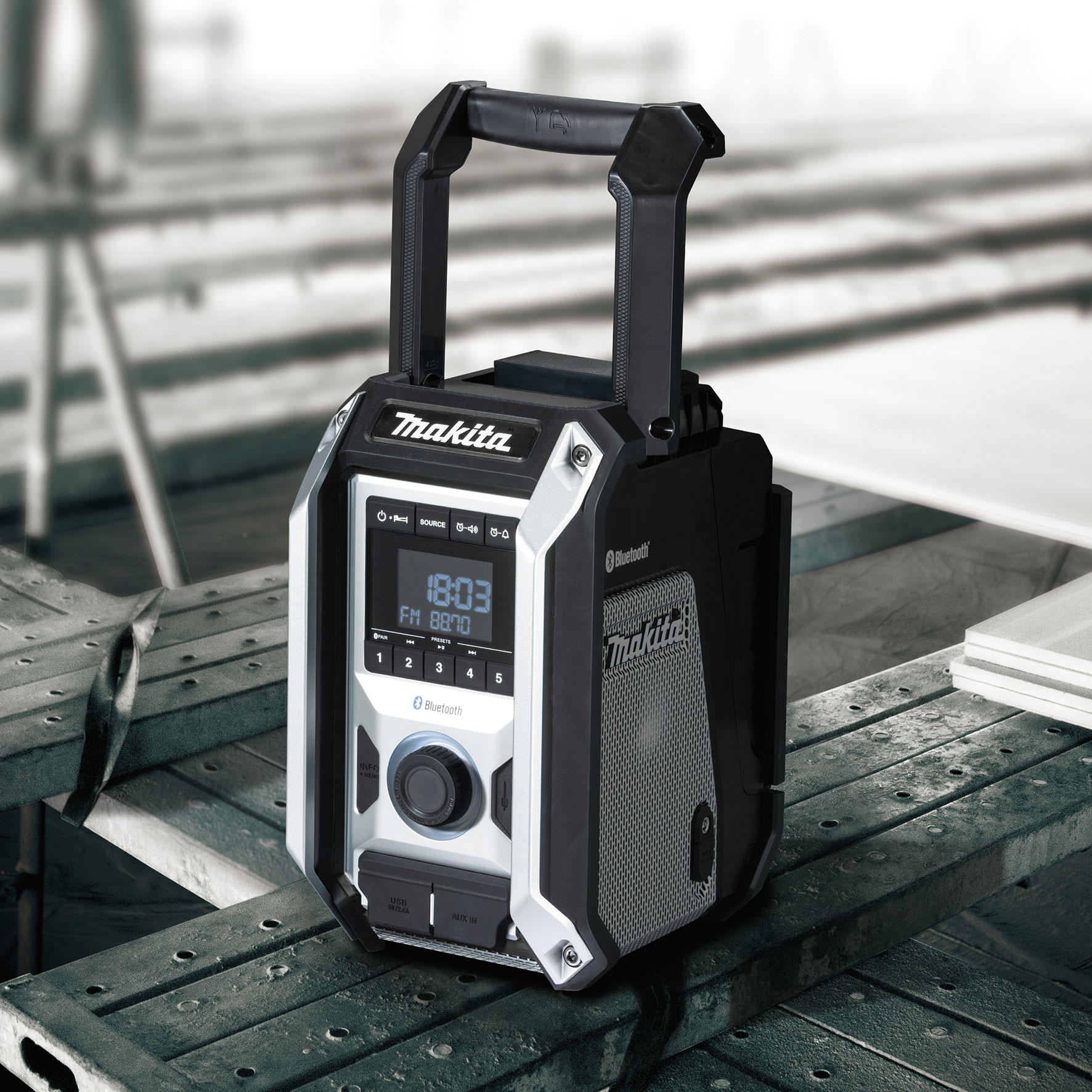 Byggradio Makita DMR114B Bluetooth utan Batteri