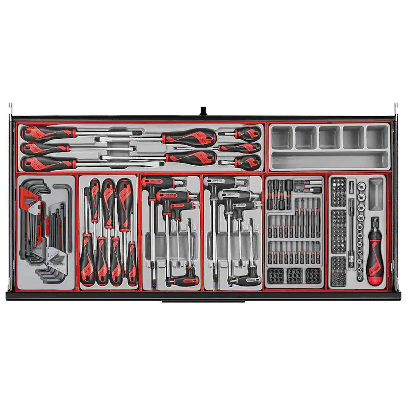 Verktygsset Teng Tools 1008 -Delar Svart
