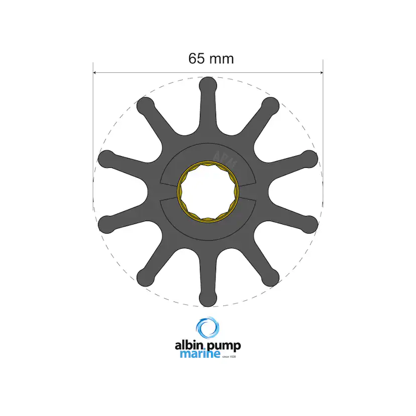 Impeller Albin Group Marine Premium 06-02-023