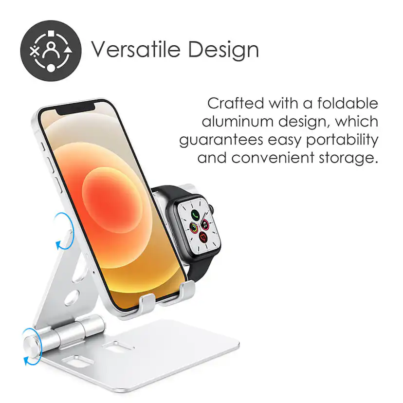 Restore Desire2 Pro Laddningsställ för Apple Watch Silver