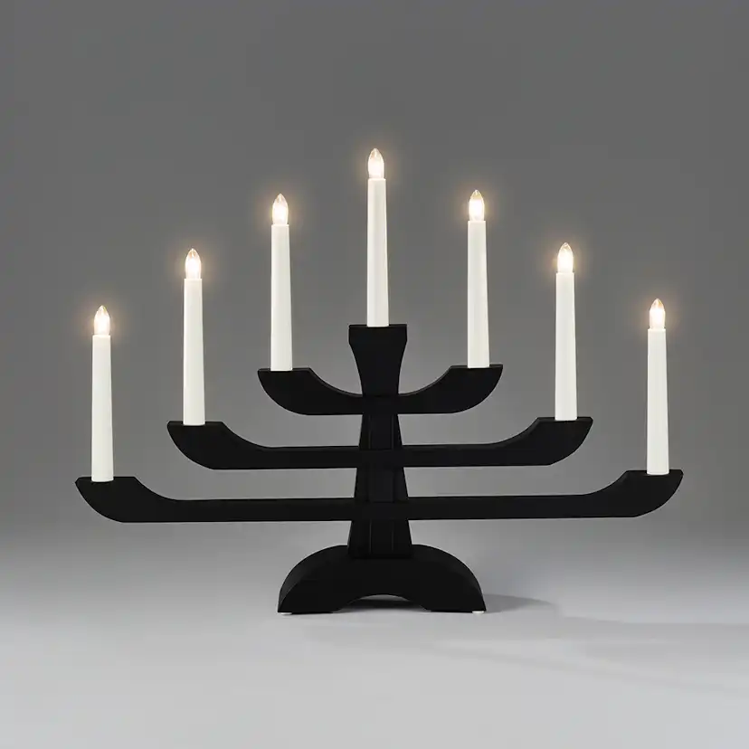 Adventsljusstake Gnosjö Konstsmide 7L på Fot H39