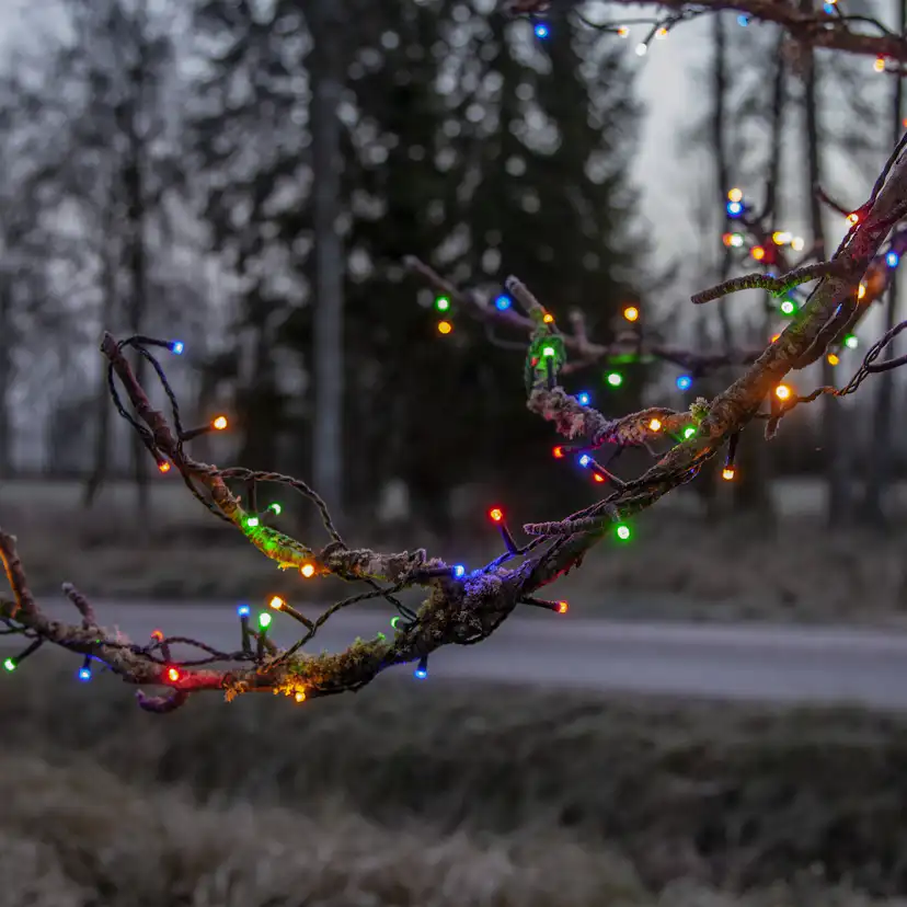 Ljusslinga Flashy 300L Flerfärgad, Längd: 21 m