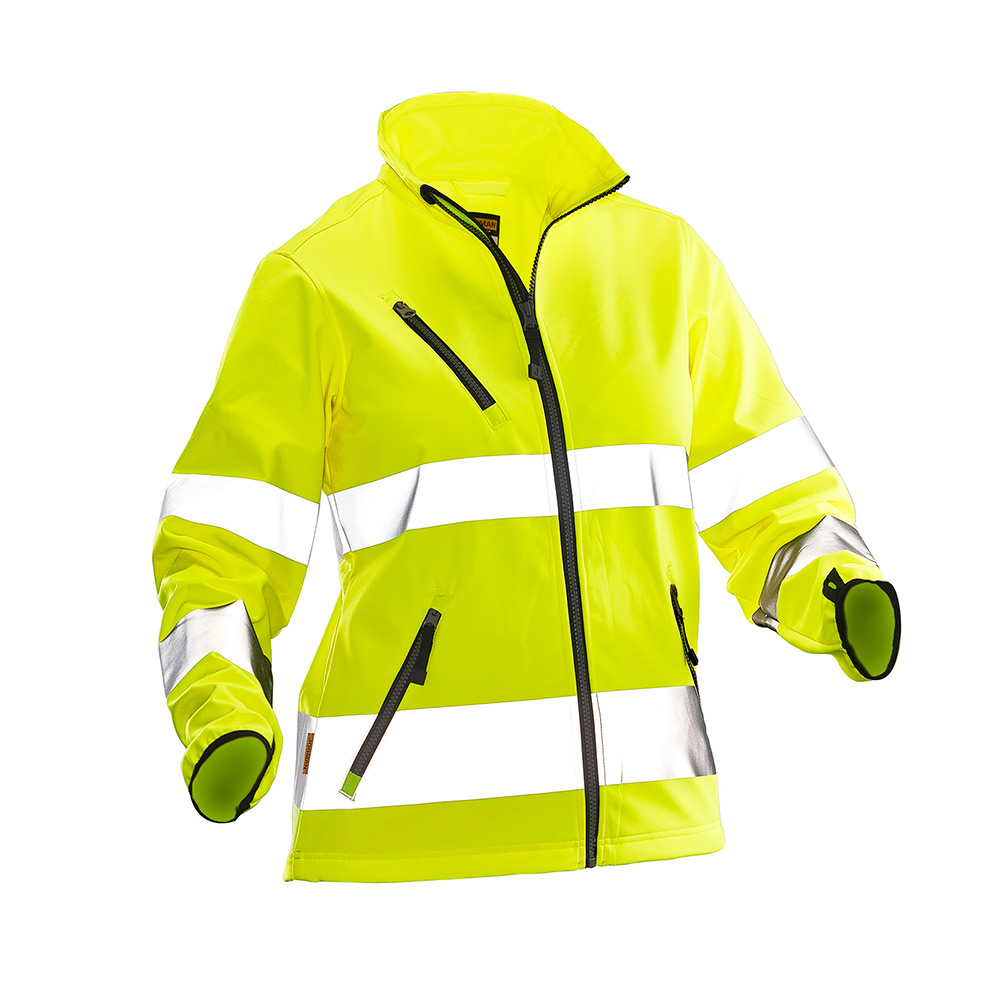 Softshell Jobman Jacka Dam Varsel Gul 1210