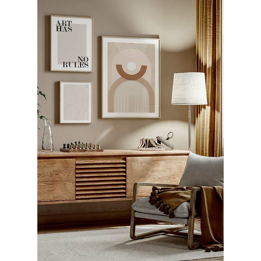 Poster Gallerix Geometric Shapes No3