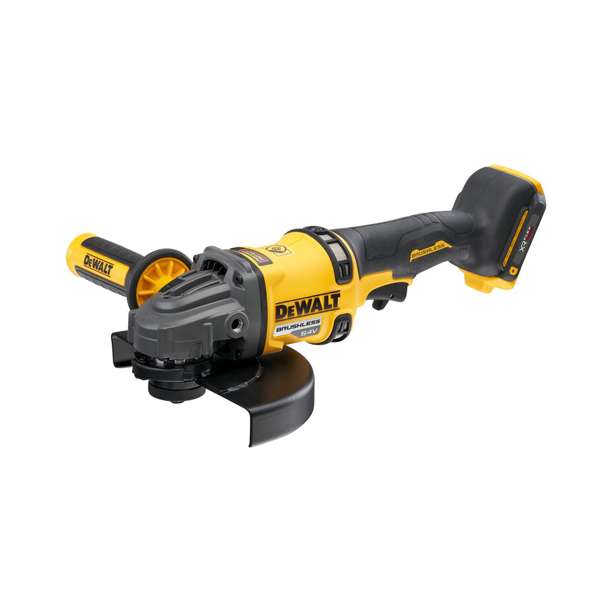 Vinkelslip Dewalt DCG440N 54V utan Batteri och Laddare