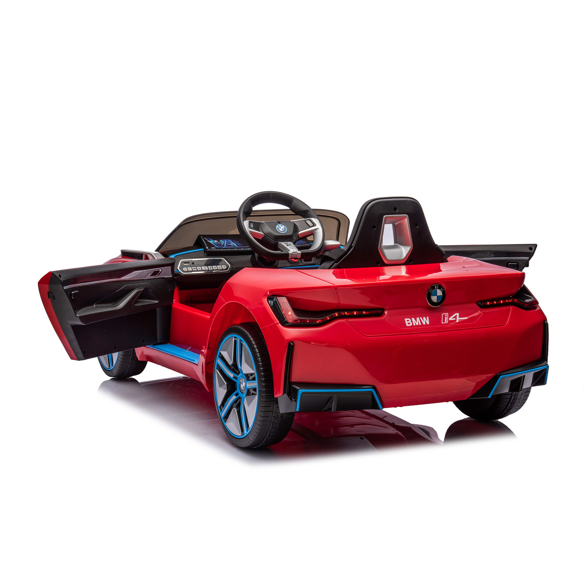 Elbil Nordic Play Speed BMW I4 4x12 V-Motor Eva-Hjul