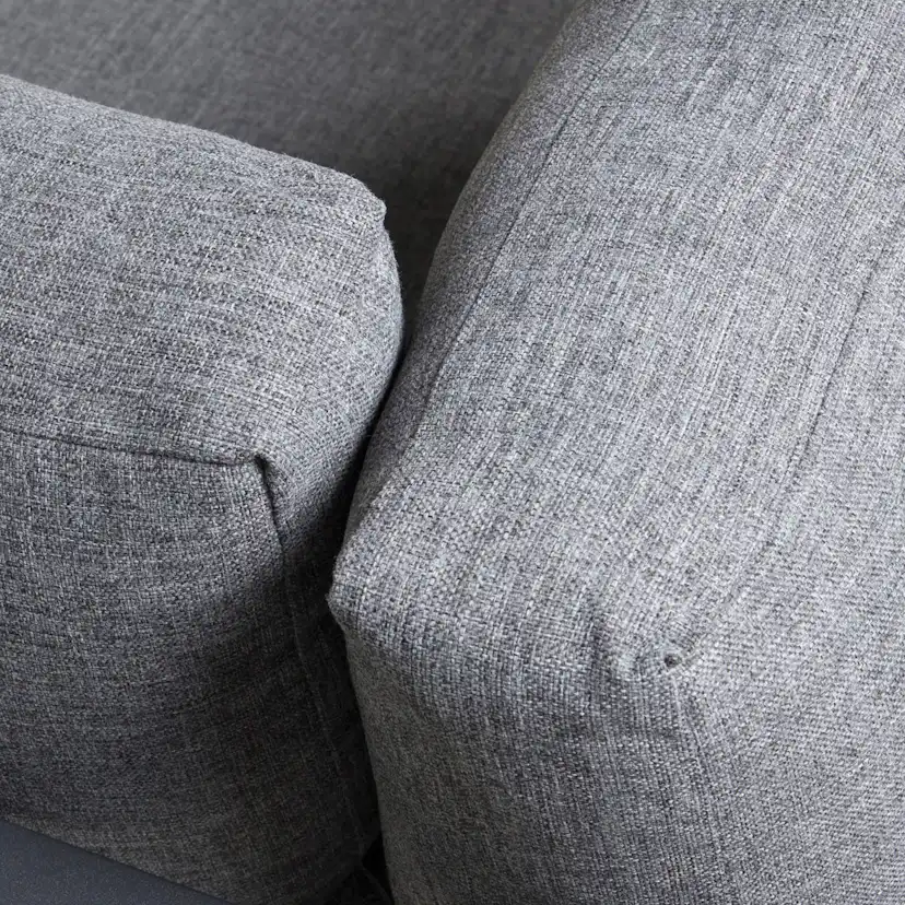 Copacabana Corner Part - Black Alu / Grey Cushion Black Alu / Grey Cushion