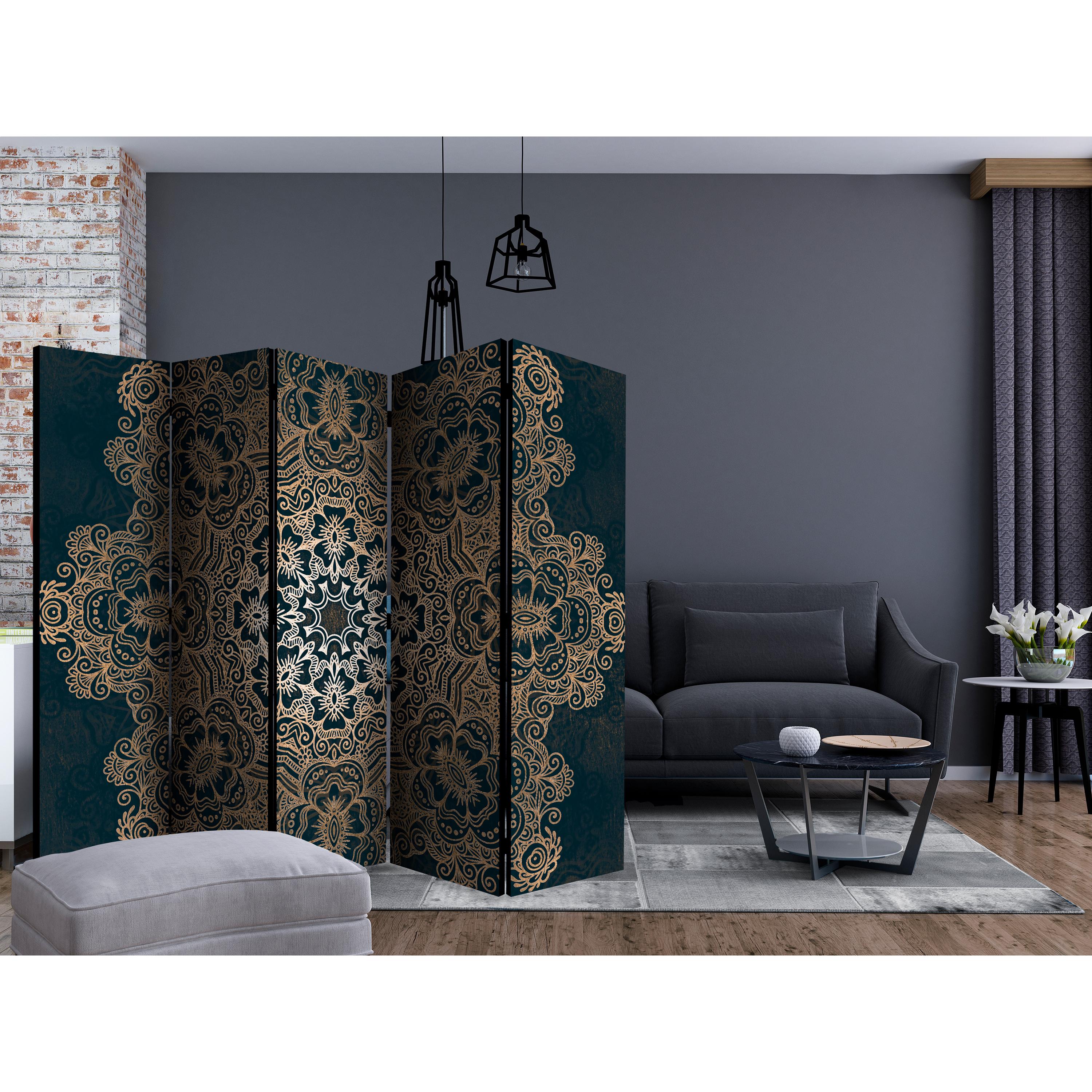 Rumsavdelare Skärmvägg Arkiio Intricate Pattern II 225x172 cm