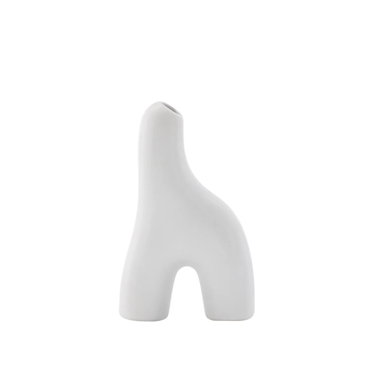 Aya Vase - White - 9*4*16Hcm Vit