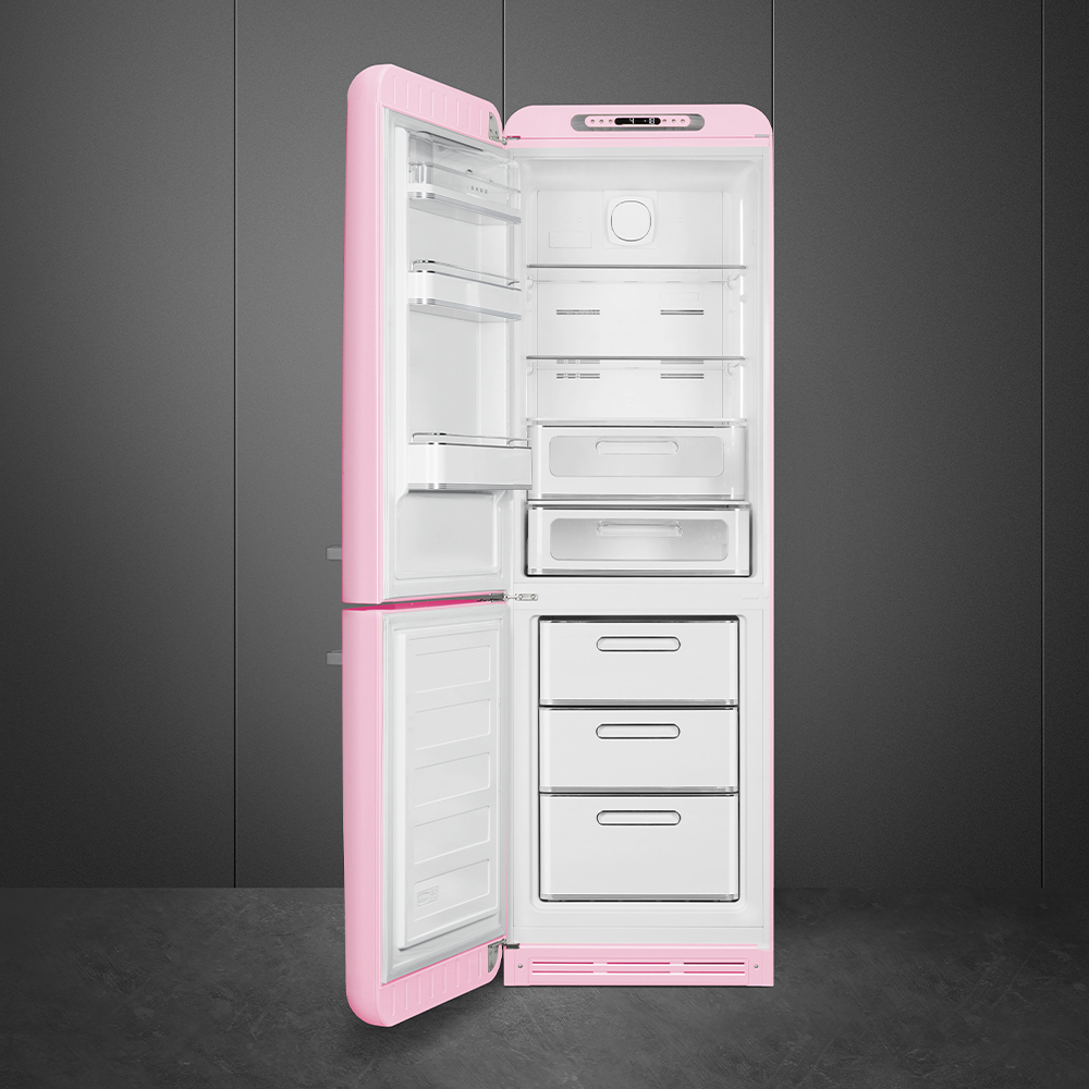 Kombinerad Kyl/Frys Smeg FAB32LPK6 Rosa 50's Style