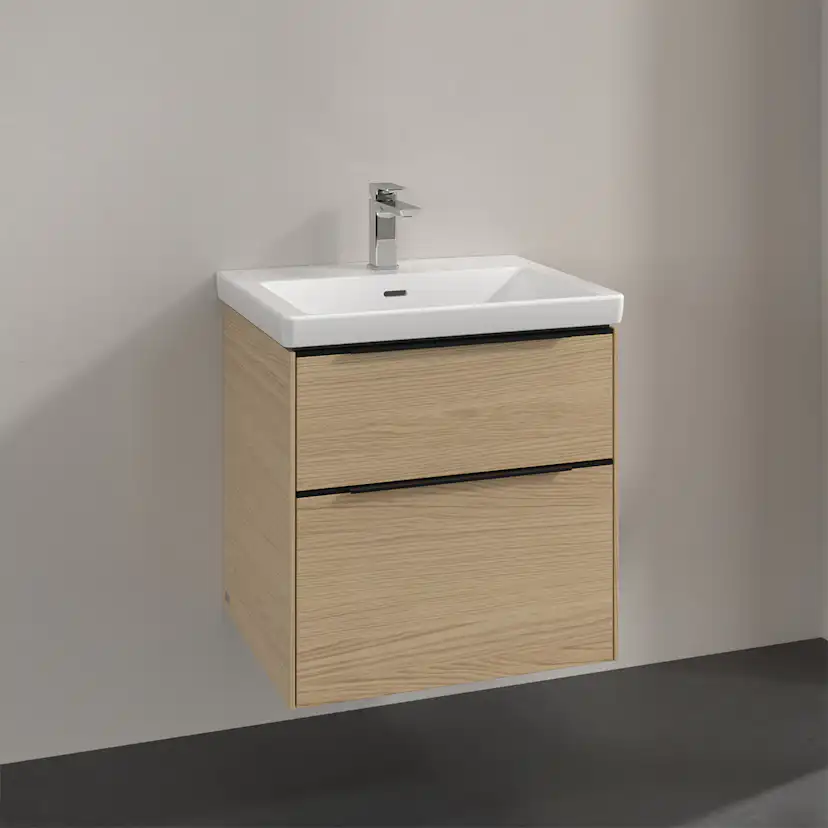 Tvättställsskåp Villeroy & Boch Subway 3.0 med 2 Lådor