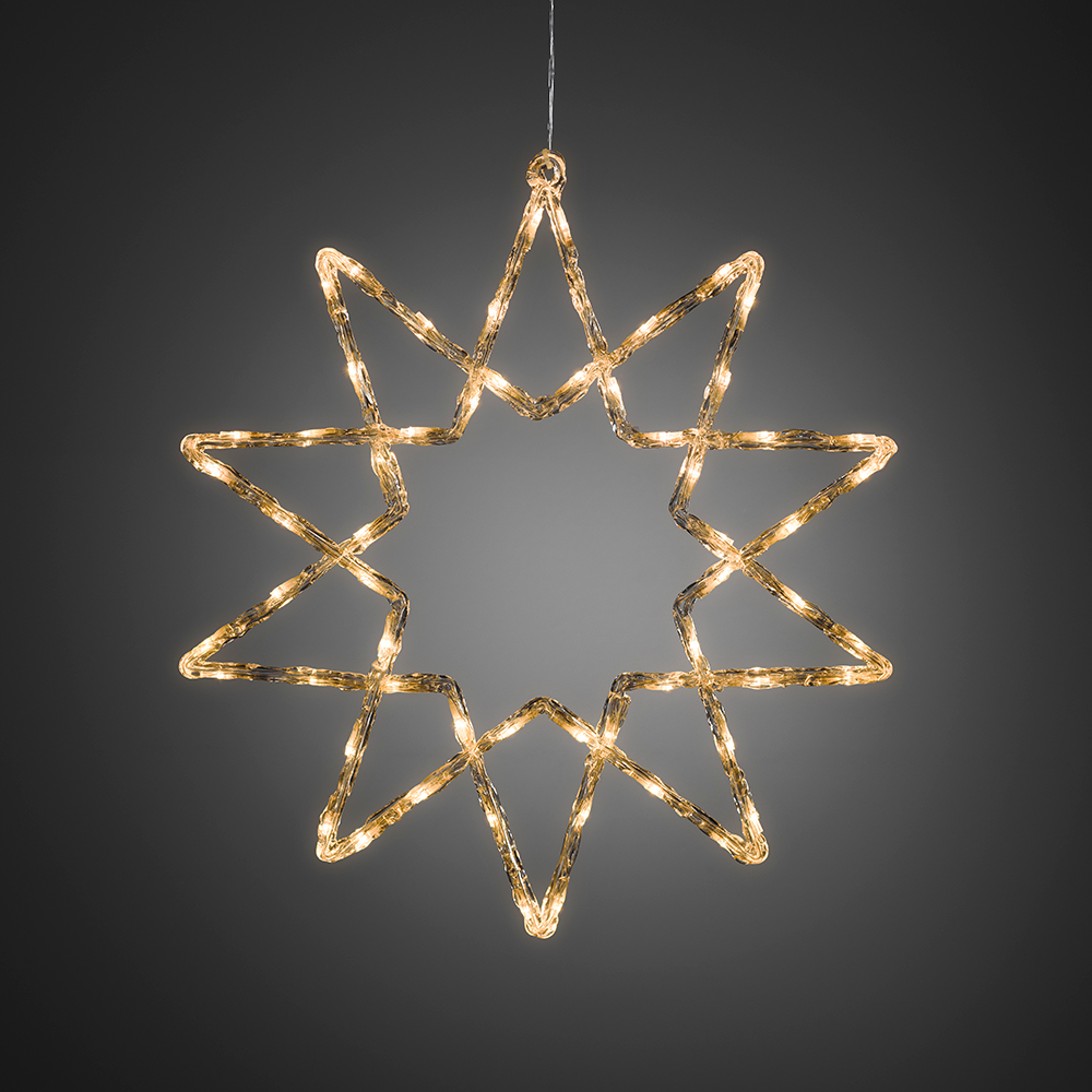 Dekorationsbelysning Gnosjö Konstsmide Stjärna 60 st LED