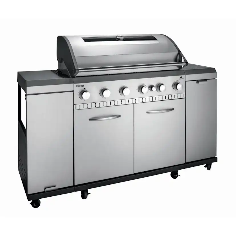 Gasolgrill Landmann Rexon 6.1 PTS cooK Rostfritt Stål 12120