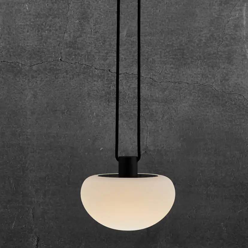 Taklampa Nordlux Sponge Svart/vit