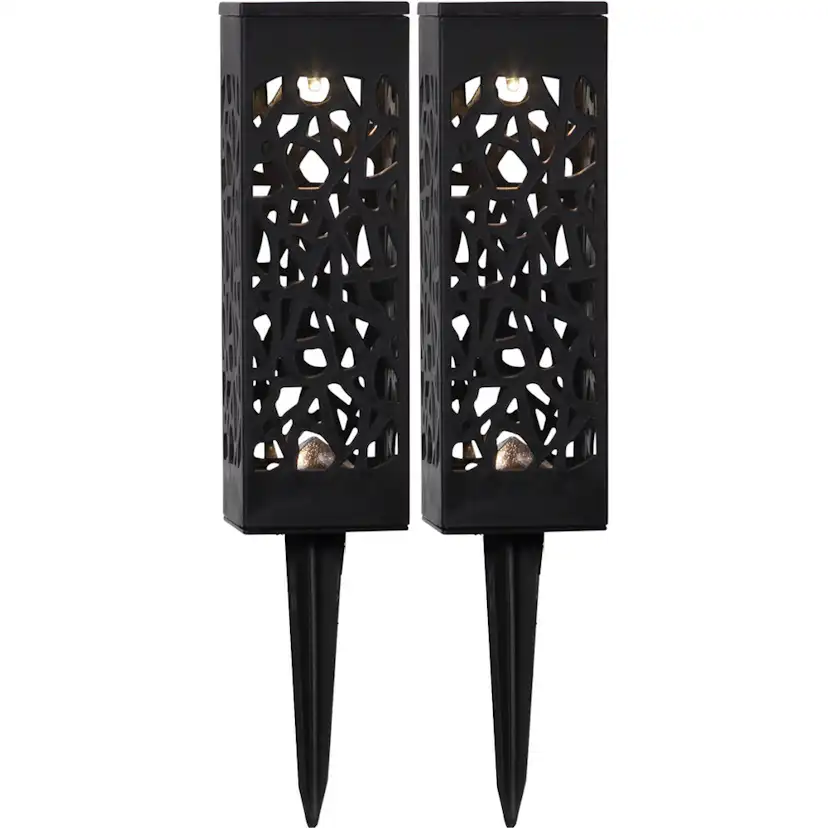 Solcellsdekoration Star Trading Izola 2-pack