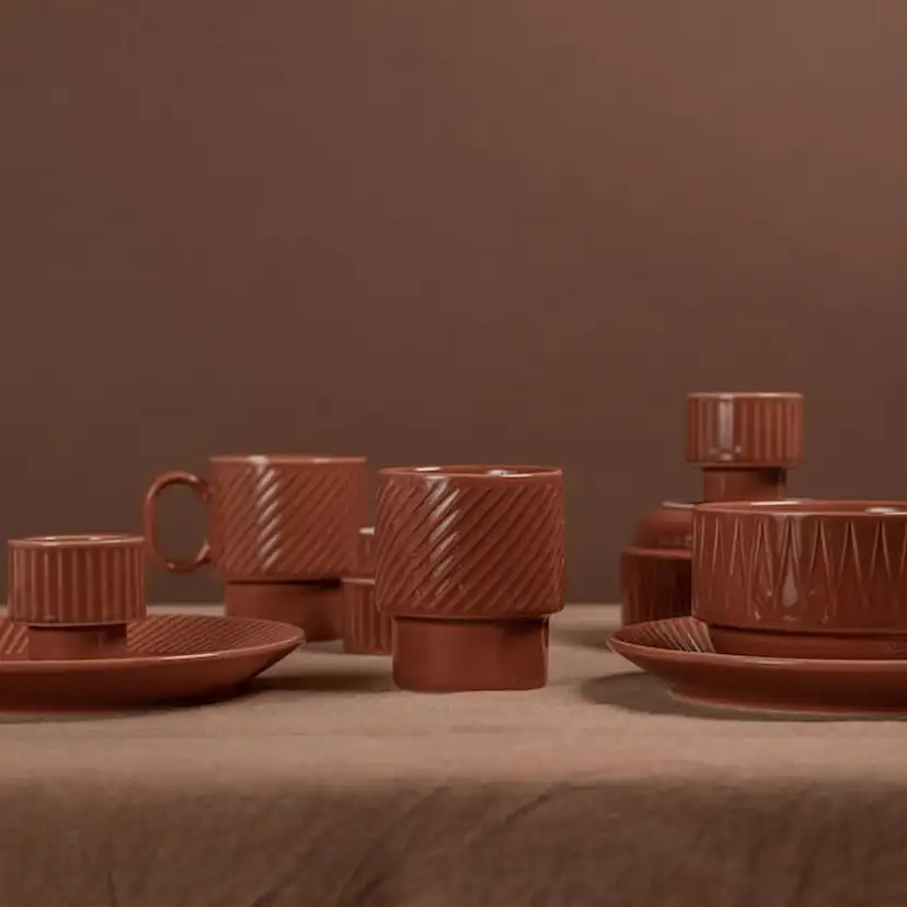 Skål Sagaform Coffee & More Brun/Orange