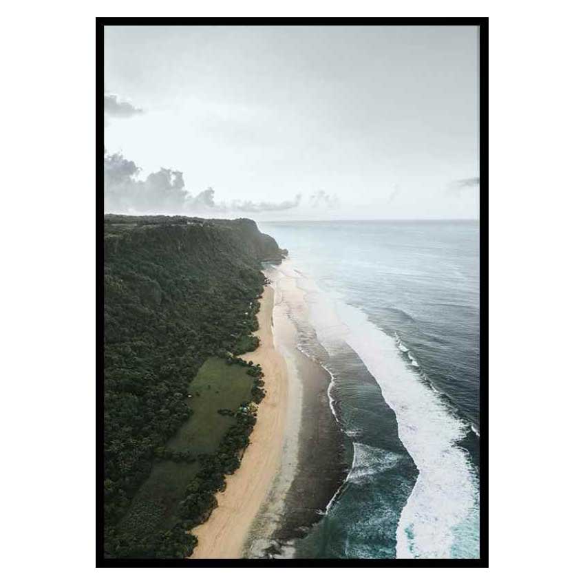Poster Gallerix Bali Cliffs