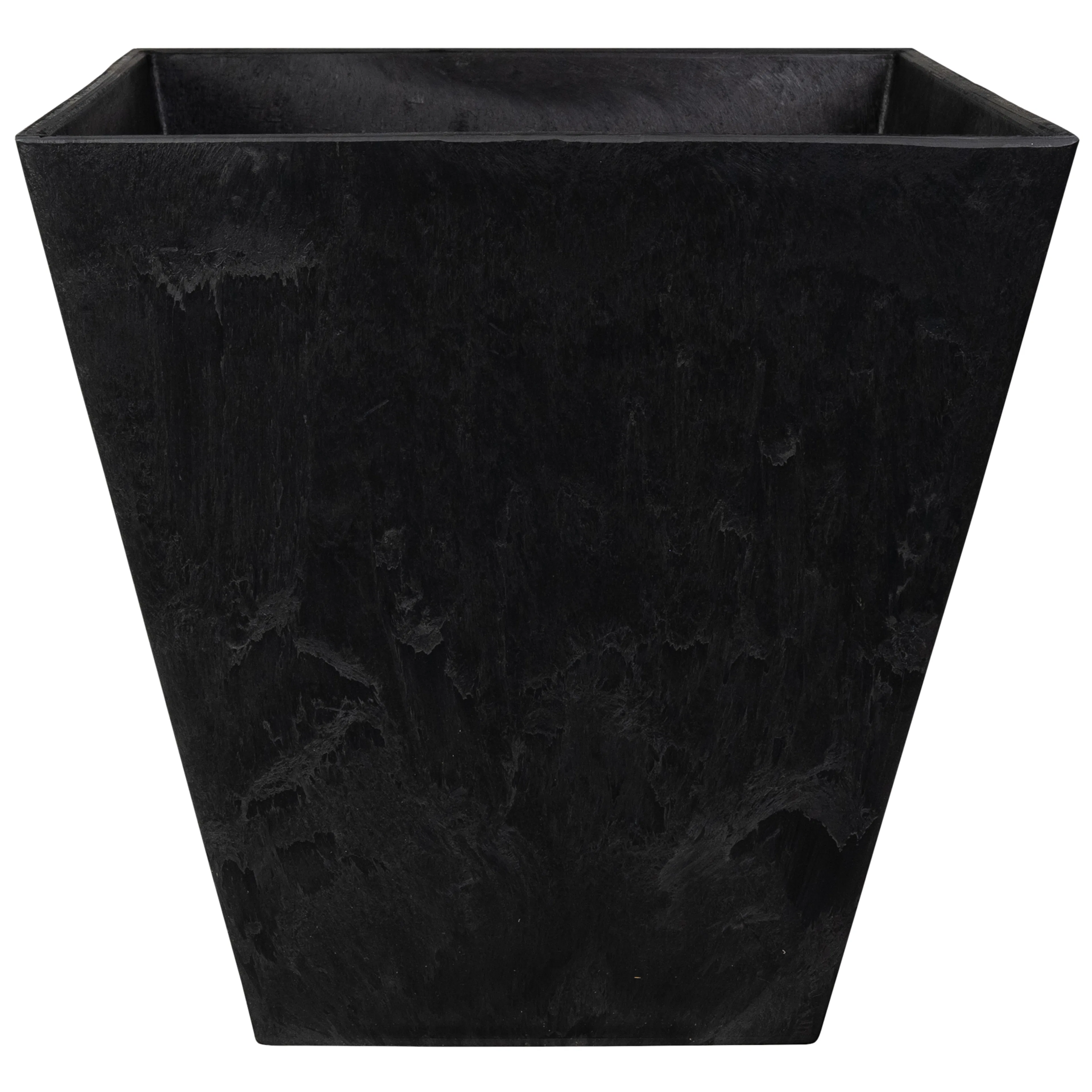 Kruka Artstone Ella Svart 35 x 35 x 34 cm