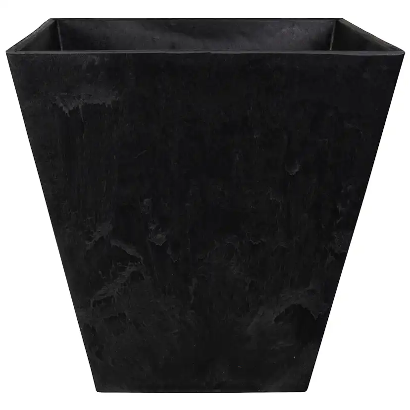 Kruka Artstone Ella Svart 35 x 35 x 34 cm