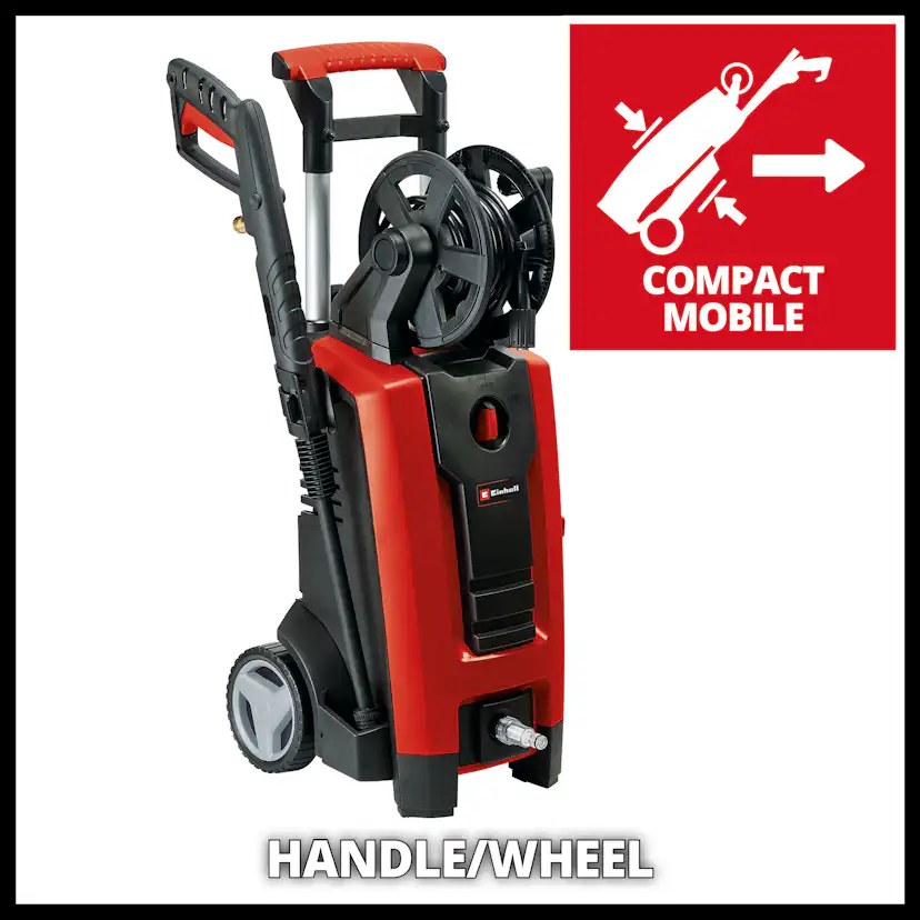 Högtryckstvätt Einhell TE-HP 140 1900W med Munstycken