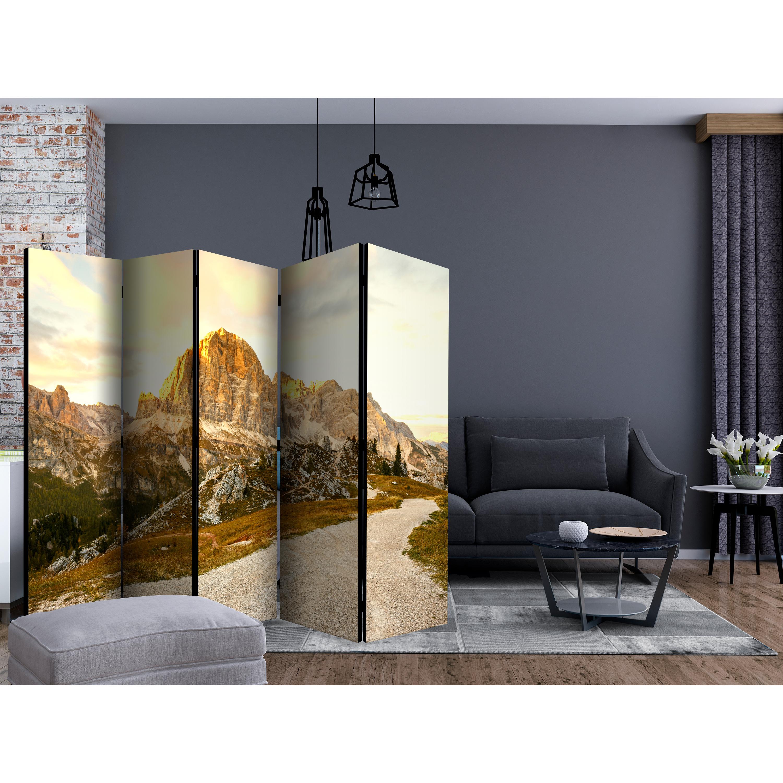Rumsavdelare Skärmvägg Arkiio Beautiful Dolomites II 225x172 cm