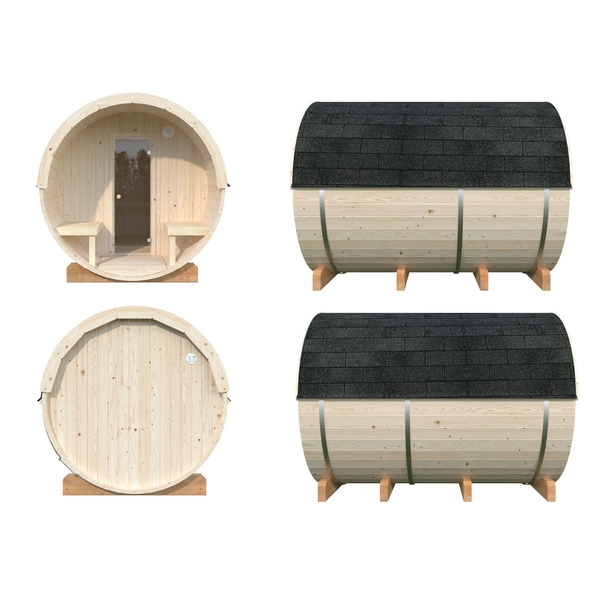 Bastutunna Palmako Anita 6,4 m² Byggsats i Trä