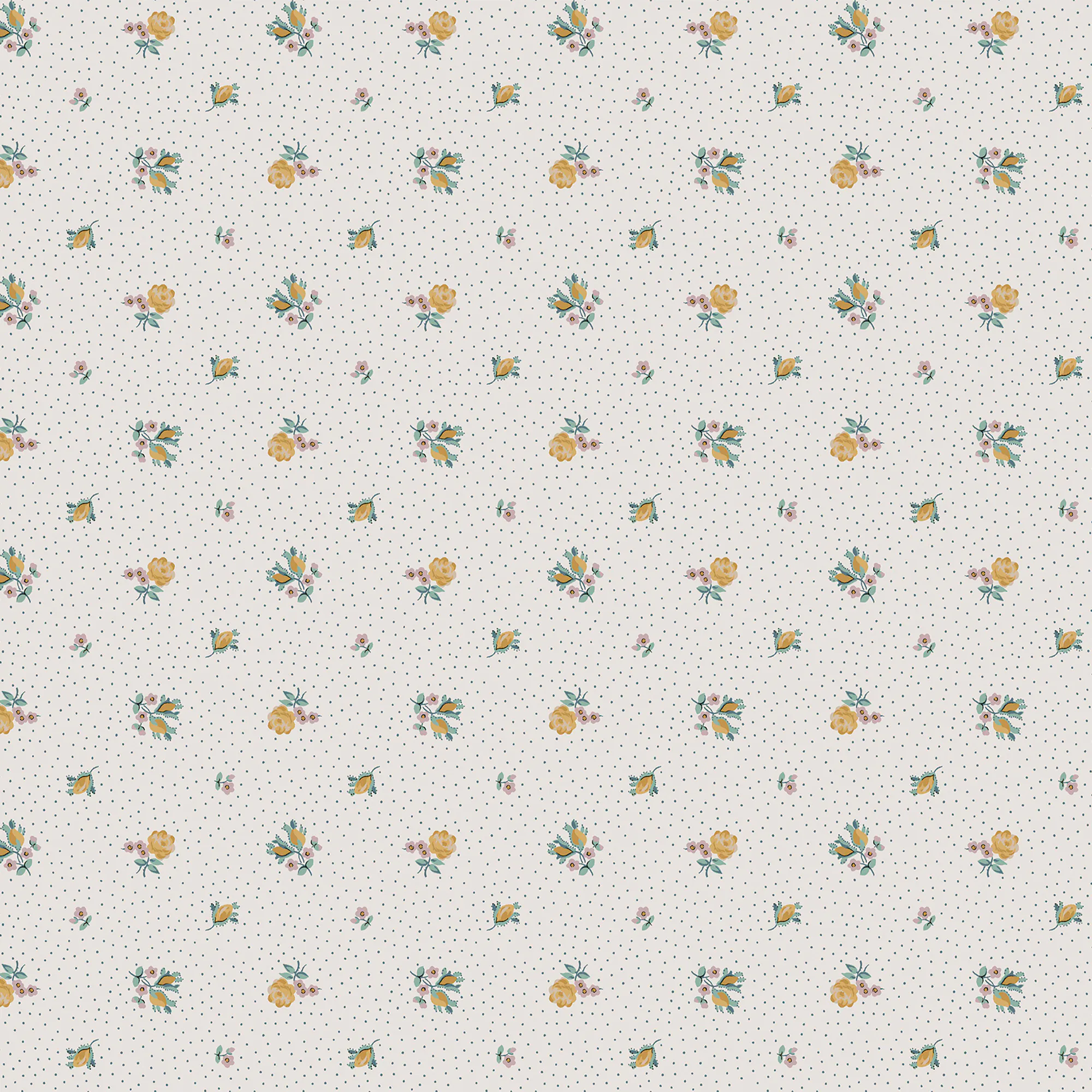 Tapet Laura Ashley Claudia’s Friend Pale Ochre Gul 121084