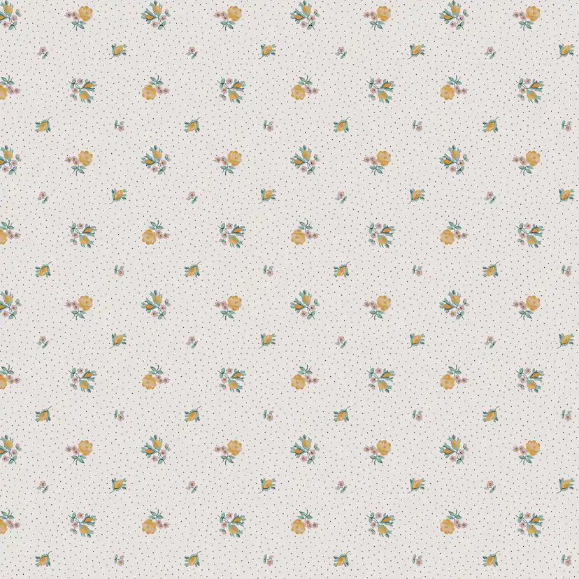 Tapet Laura Ashley Claudia’s Friend Pale Ochre Gul 121084