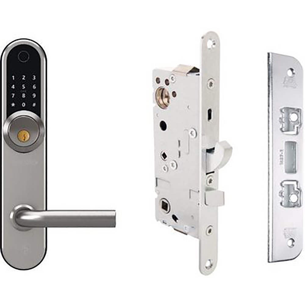 Elektroniskt Dörrlås Beslagsgruppen Nordic+ Fingeravtryck