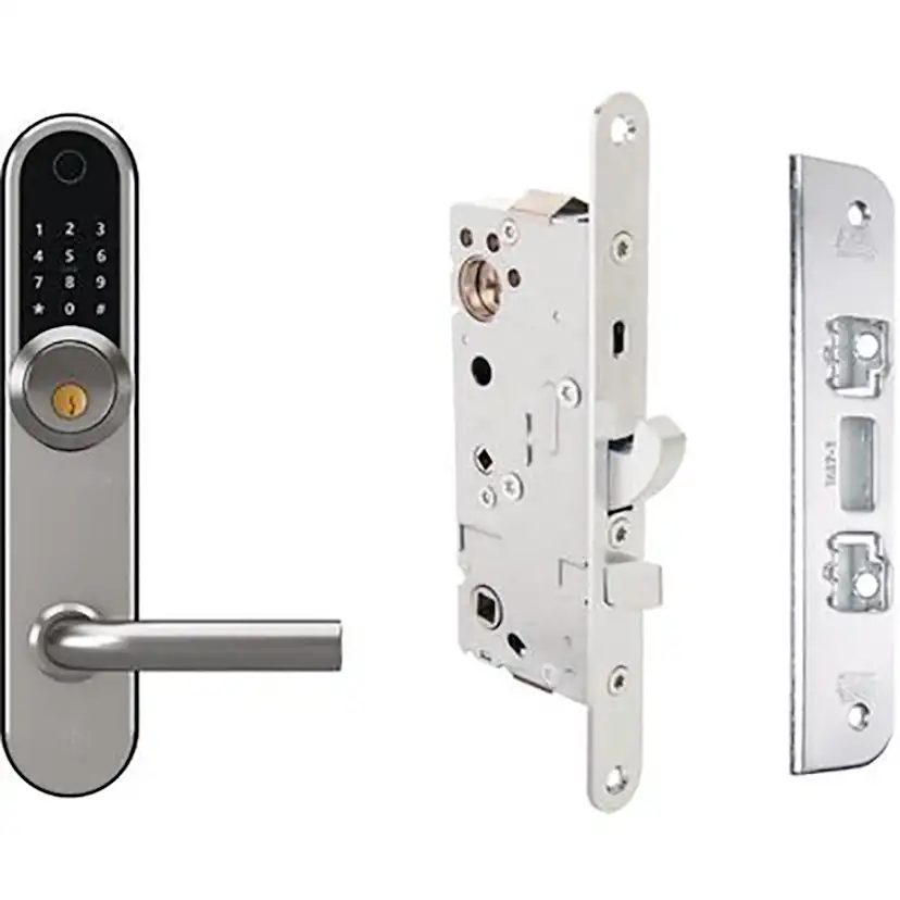 Elektroniskt Dörrlås Beslagsgruppen Nordic+ Fingeravtryck