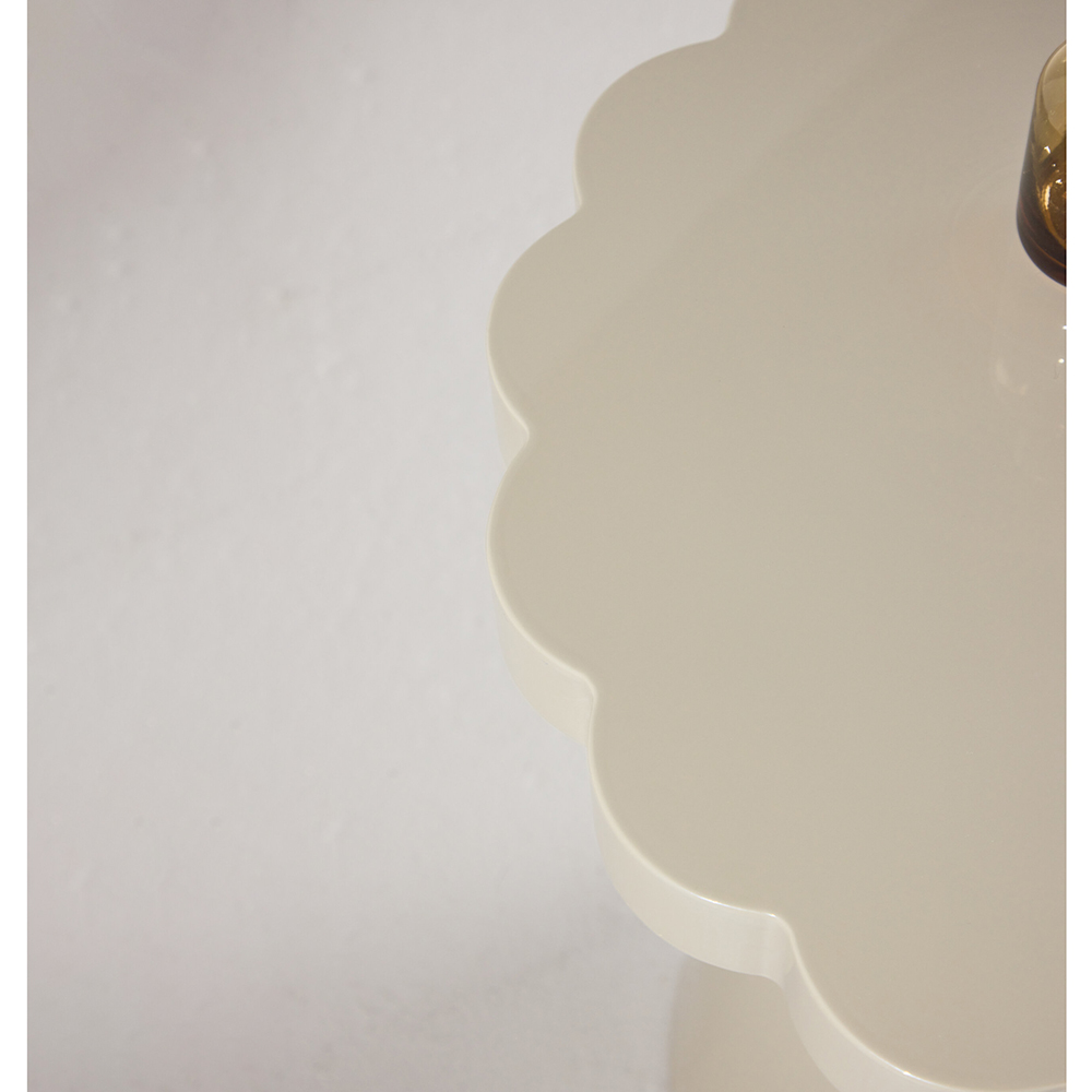 Sidobord Venture Home Krull Ø45 cm Glossy