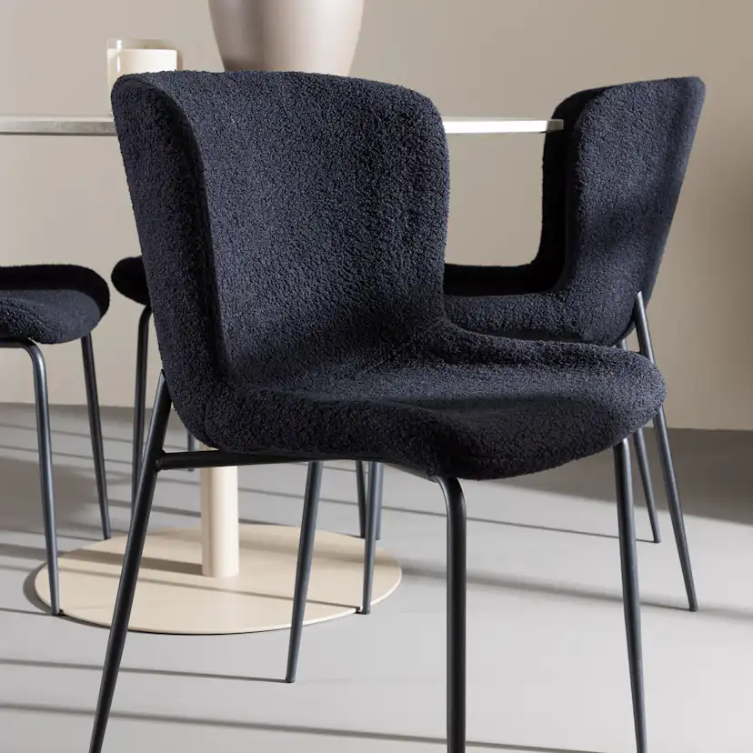 Matgrupp Venture Home Lycke Ø110 med 4 st Modesto Stolar