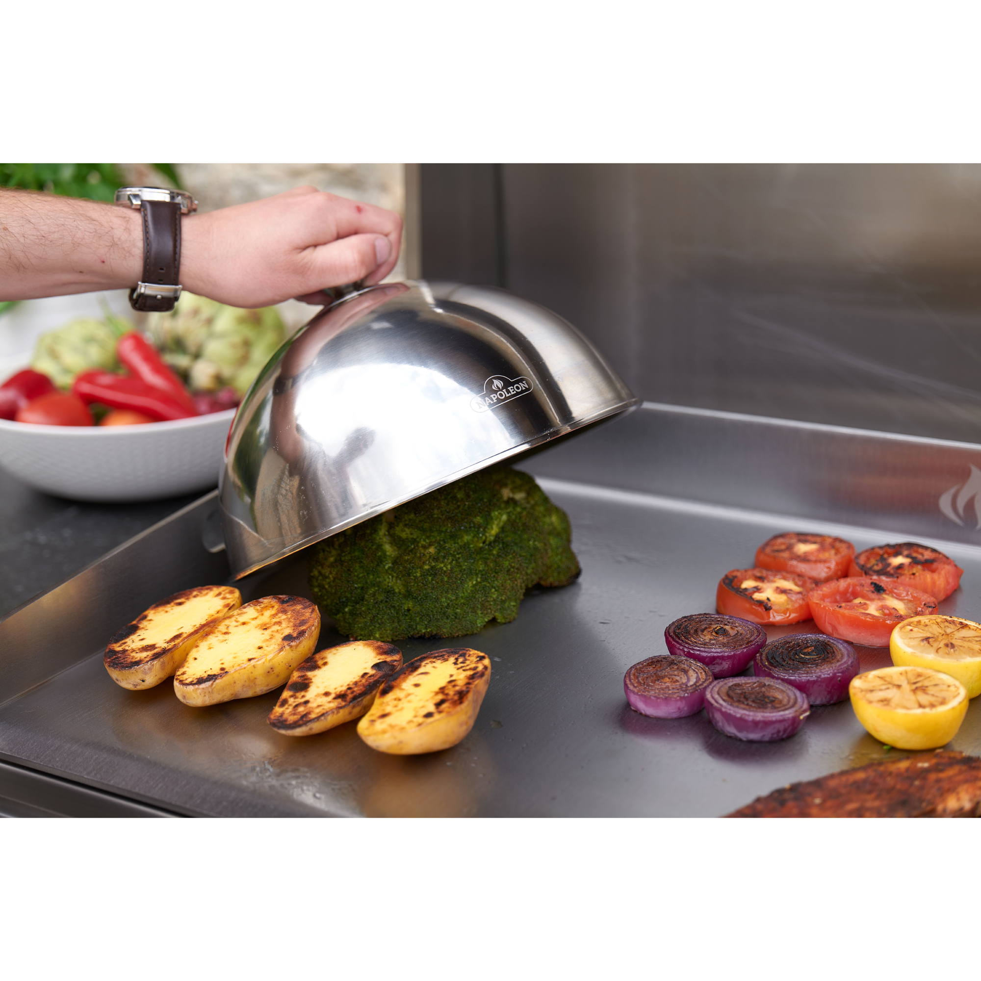Gasolgrill Napoleon BIG32FTP Planchan