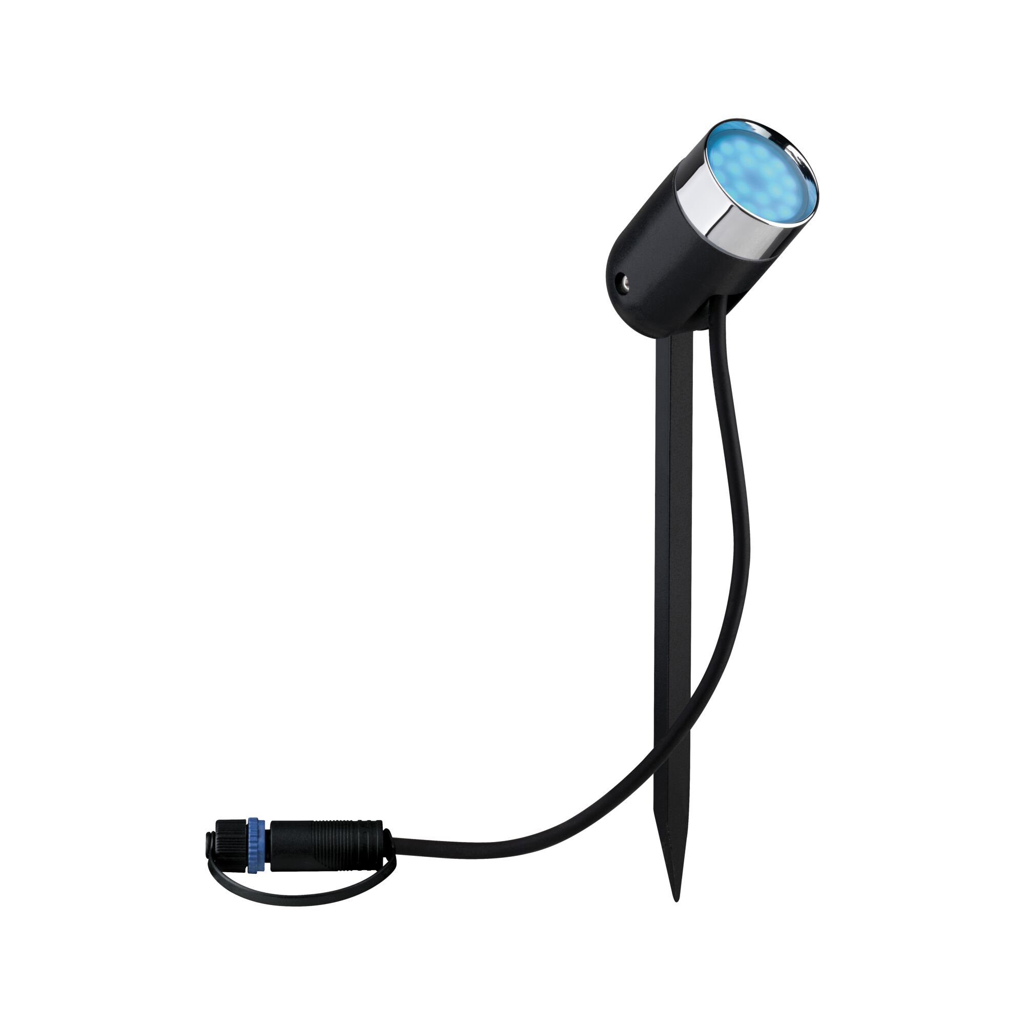 Spotlight Paulmann Pike Plug & Shine LED  Smart Home Zigbee 3.0 Pike IP65 24V 3-pack med Transformator och Kabel