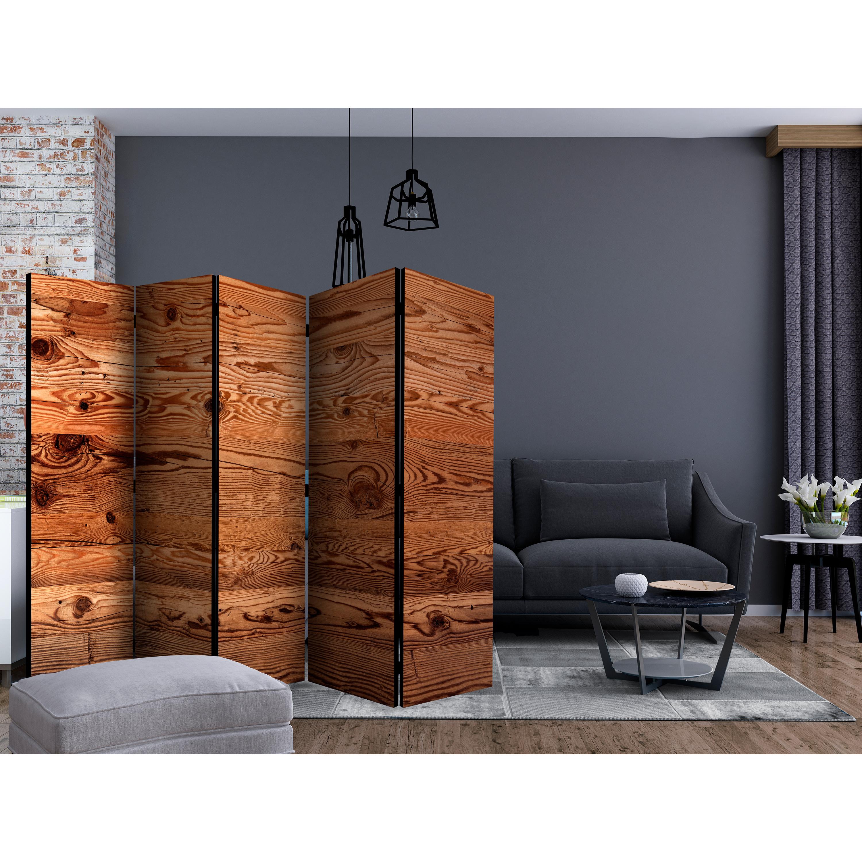 Rumsavdelare Skärmvägg Arkiio Rustic Chic II 225x172 cm