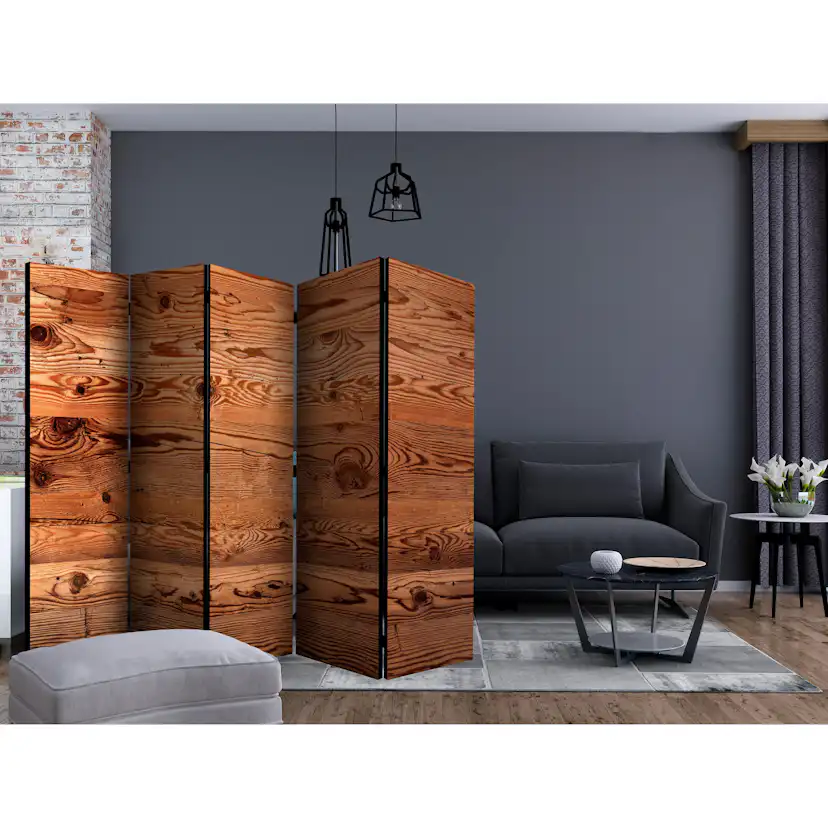 Rumsavdelare Skärmvägg Arkiio Rustic Chic II 225x172 cm