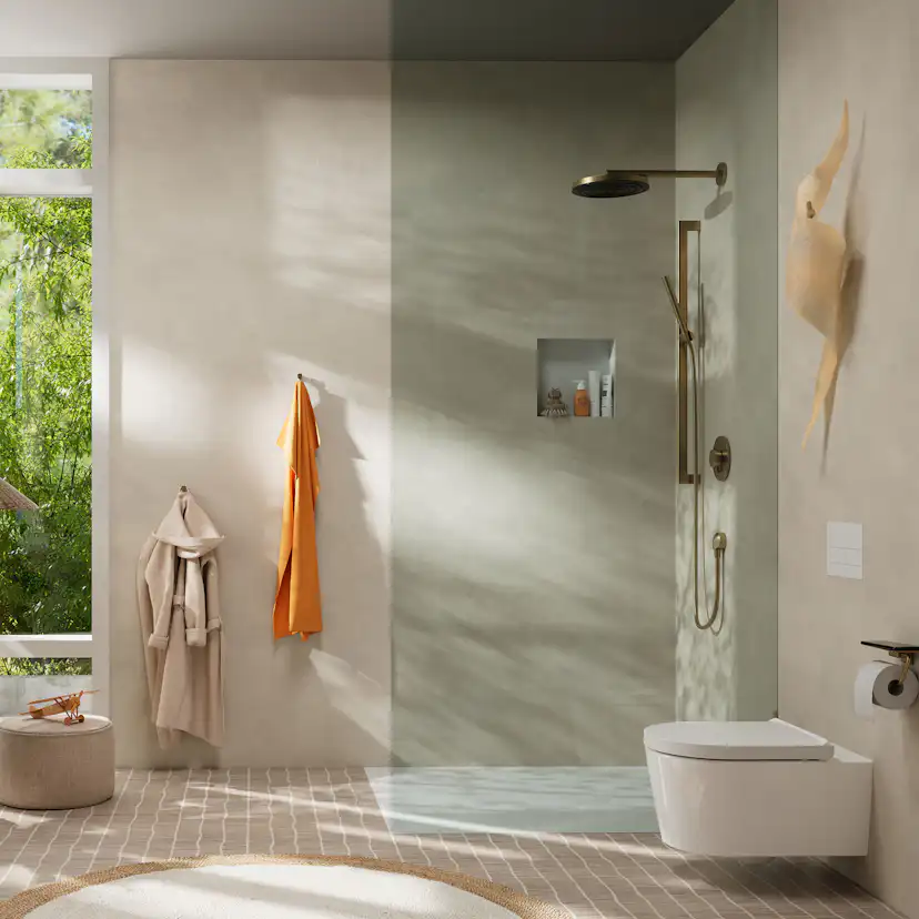 Pinnhanddusch Hansgrohe Pulsify S 100 1jet EcoSmart