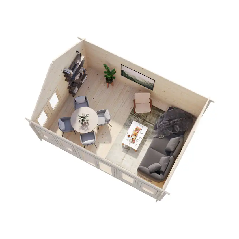 Claudia 20,1 m2 (inv. 19,4 m2) Obehandlad