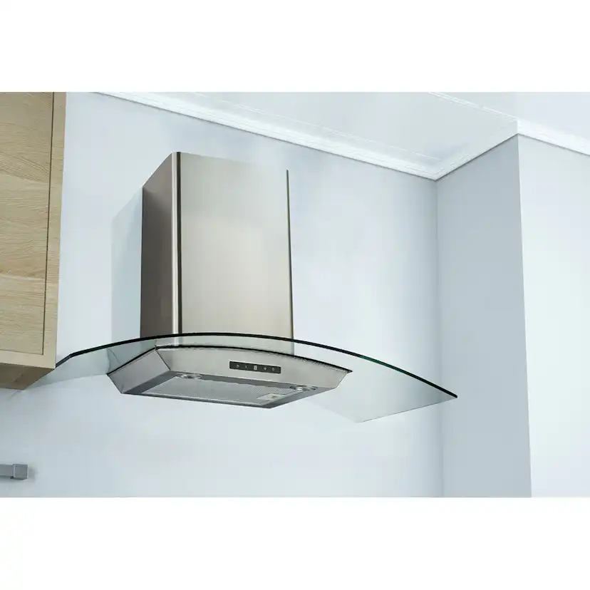 Derby II vägg 90 cm glas/rostfri Bredd: 900 mm