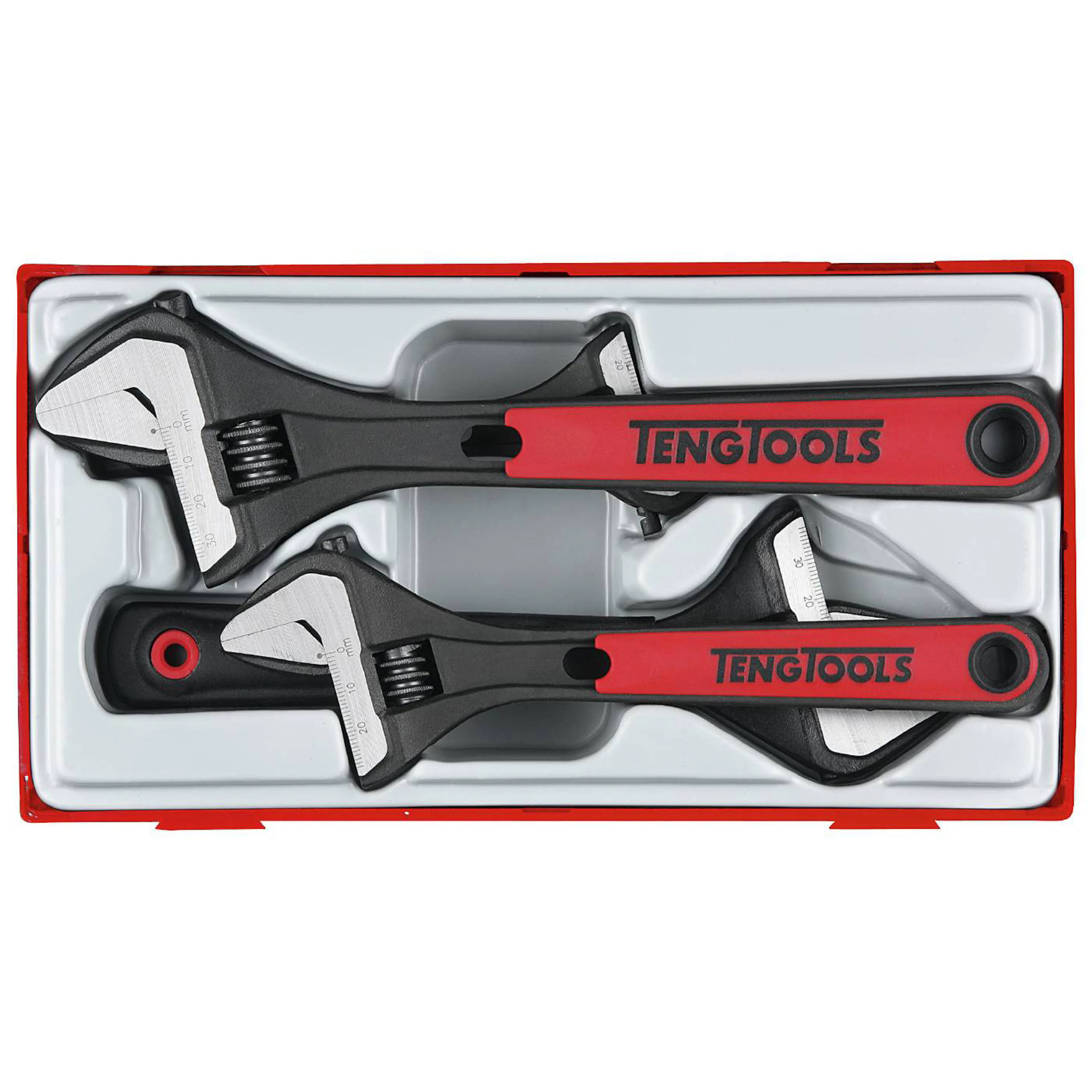 Skiftnyckelsats 4 delar Teng Tools TTADJ04