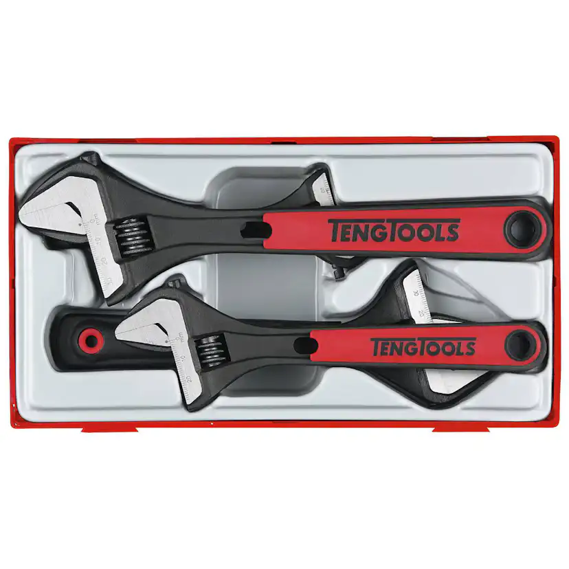 Skiftnyckelsats 4 delar Teng Tools TTADJ04