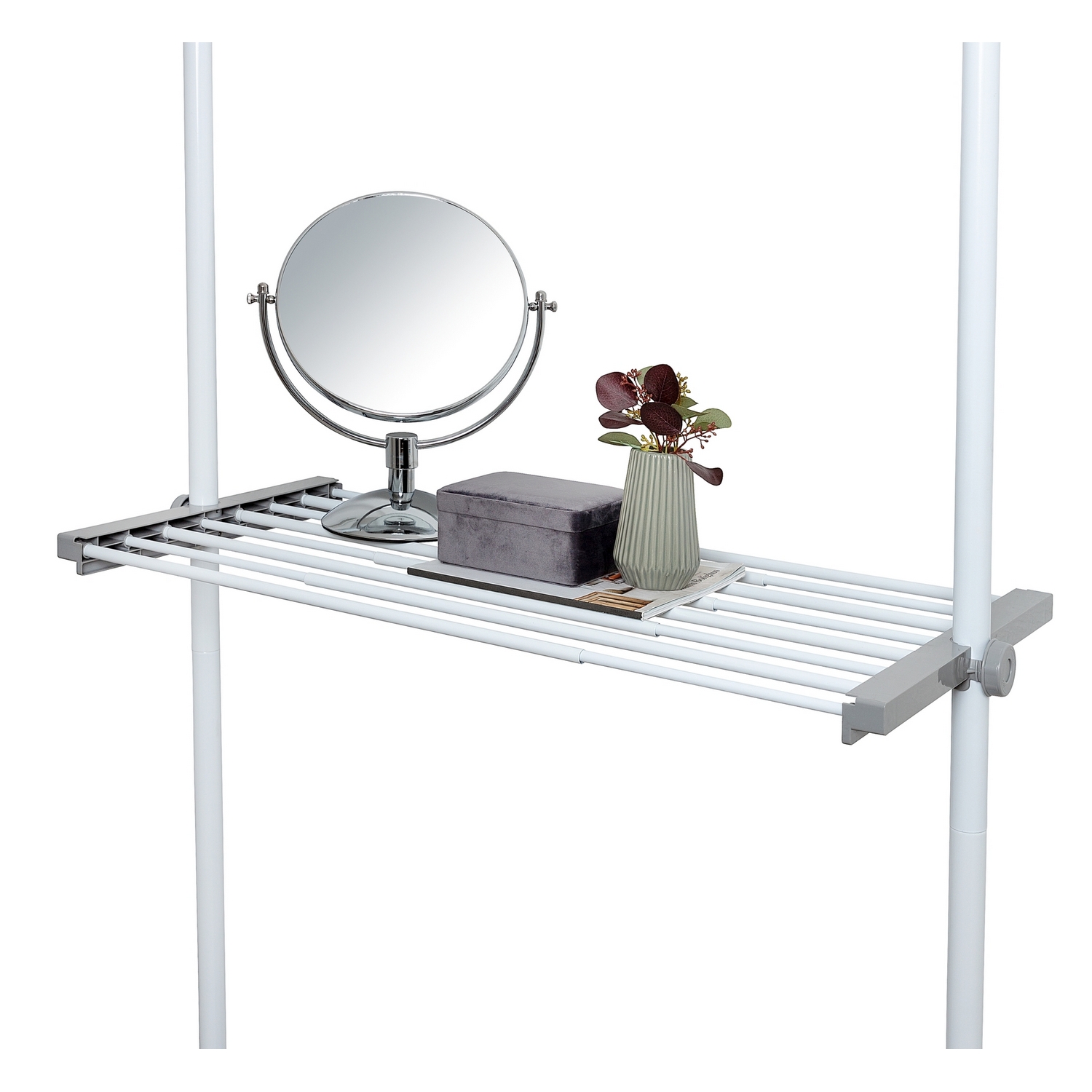 Hylla WENKO Hercules Teleskop Justerbar Hylla 73-120 cm