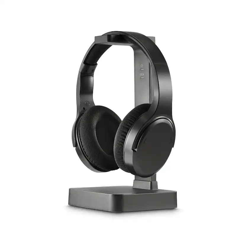 Hörlurar HAMA Trådlösa Over-Ear för TV med 2,4 GHz Bluetooth-Anslutning Svart